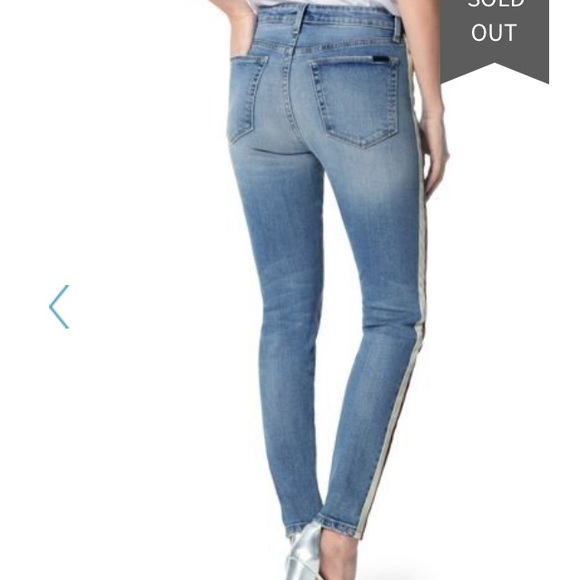 Joes Jeans Charlie w/ Lambskin Leather Str… - Picture 2 of 6